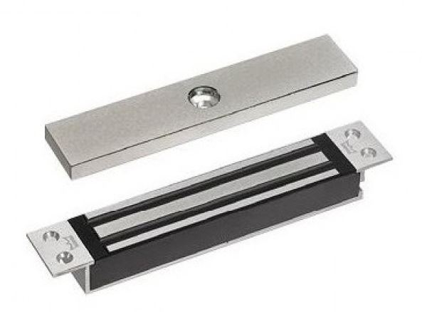 OP-280G Optex Manyetik Kilit - 280 Kg - Gömme Tip - 2 Kablo
